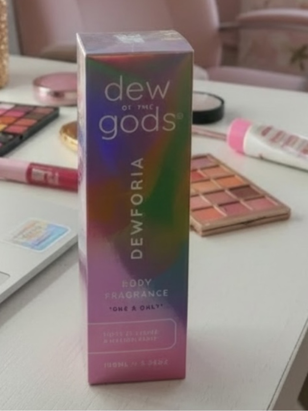 ☀️ Dew of the Gods Dewforia Body Fragrance One & Only  new sealed in box 3.38 oz